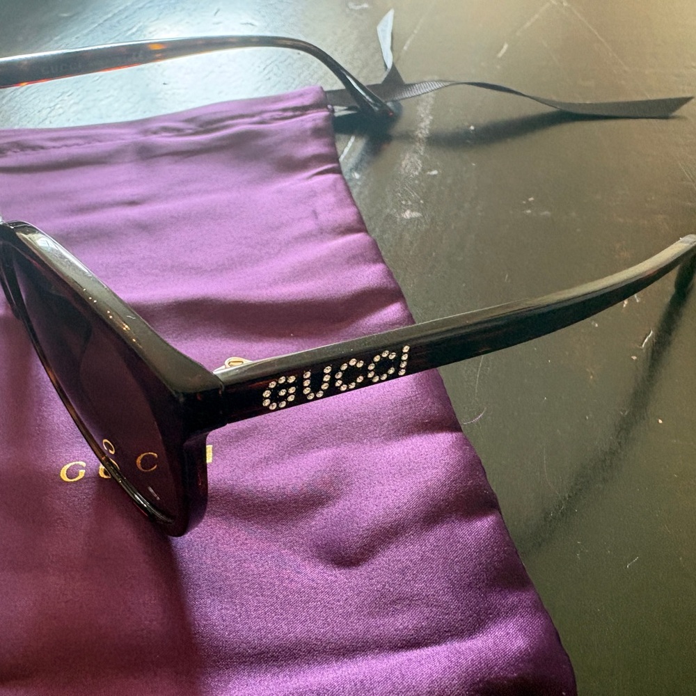 Gucci Black Designer Sunglasses